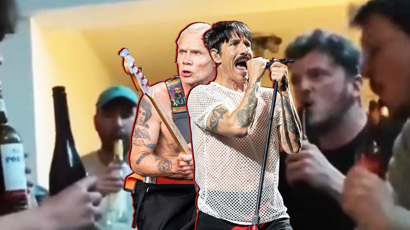WATCH: Fellas cover RHCP’s ‘Can’t Stop’ using nothing but beer bottles