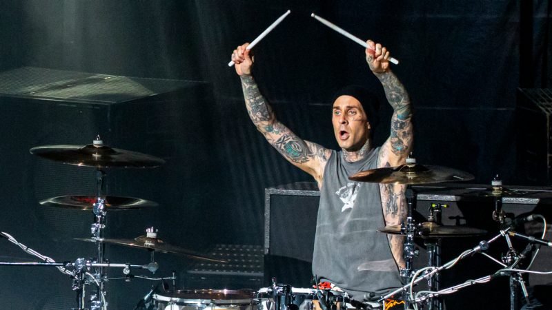 Travis Barker is constantly trying to improve his drumming skills