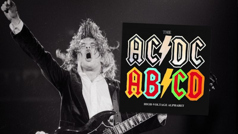 AC/DC kids alphabet book 'AB/CD High-Voltage Alphabet' set to come out next month