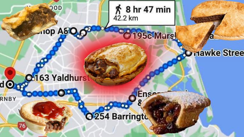 Christchurch blokes walk over 40km in one day to get pies from every Coupland’s Bakery
