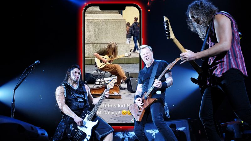 Young kid absolutely kills ‘Master of Puppets’ cover and Metallica gets amongst it