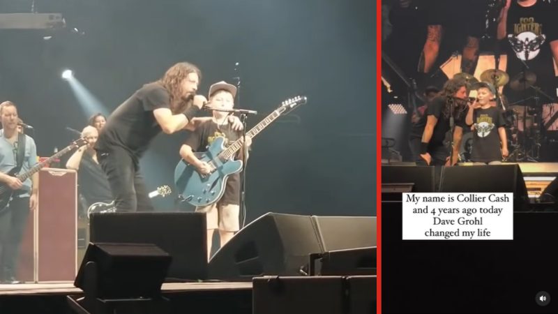 Kid who played Metallica with Foo Fighters in 2018 has a message for Dave Grohl