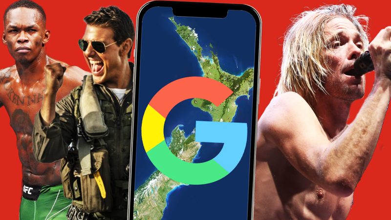 Taylor Hawkins revealed as one of NZ's top Google searches for 2022 with Izzy Adesanya, Top Gun