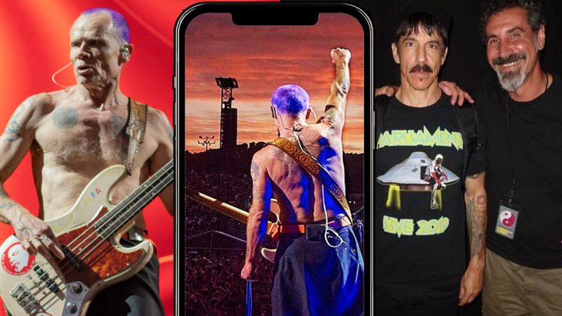 ‘Love you with depth’: Flea thanks NZ after RHCP’s Auckland gig, catches up with Serj Tankian