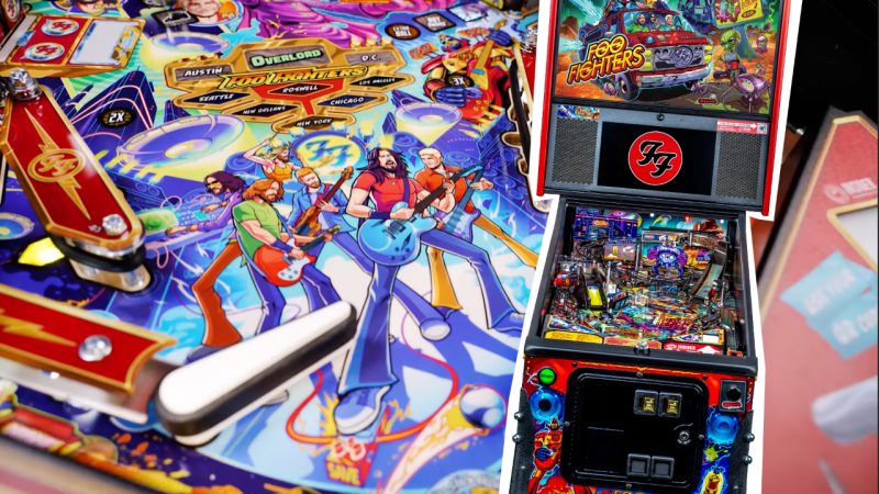 Foo Fighters announce epic new Pinball Machine coming soon