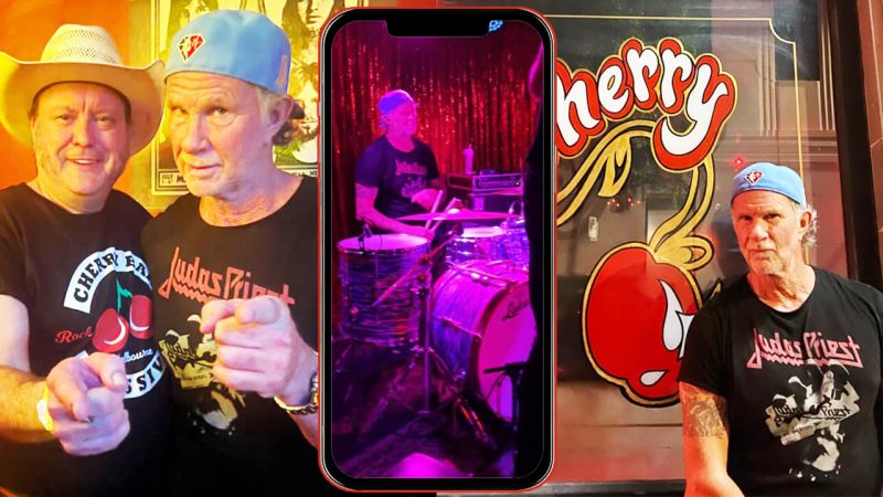 WATCH: Red Hot Chili Peppers’ Chad Smith plays for 17 people at open mic night in an Aussie pub