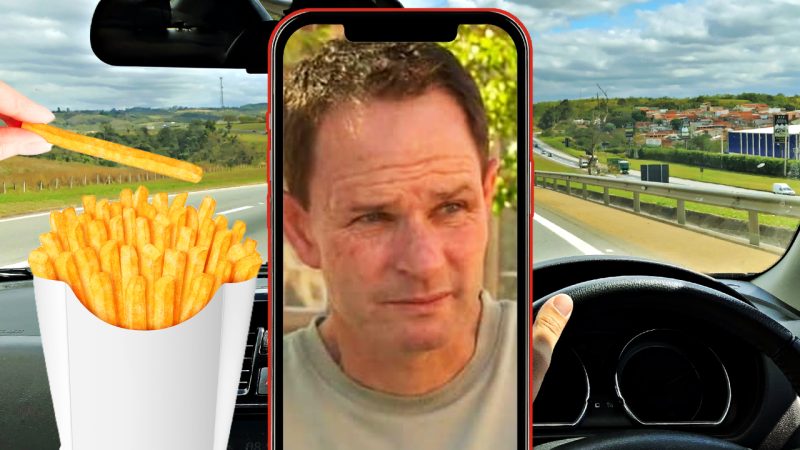 Aussie bloke says girlfriend tried to run him over because he ate one of her chips