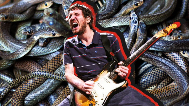 John Frusciante once asked famous mate how to ‘get snakes out of eyes’ after big night on gear