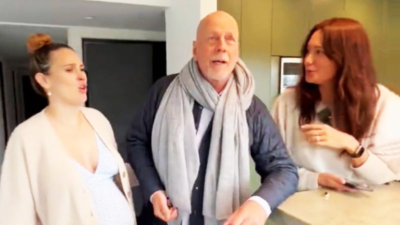 WATCH: Bruce Willis’ family sing happy birthday to him and it’s enough to make me 'Cry Hard'