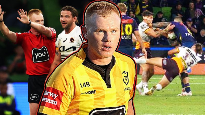 NRL ref who fans reckoned was 'cheating' the Warriors has been suspended after dodgy calls