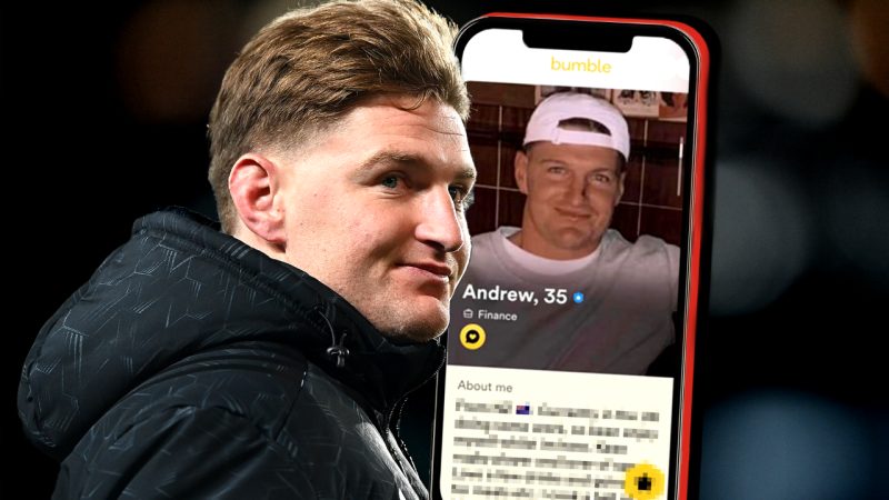Some UK bloke had a go using All Black Jordie Barrett's pics in a laughably fake dating profile