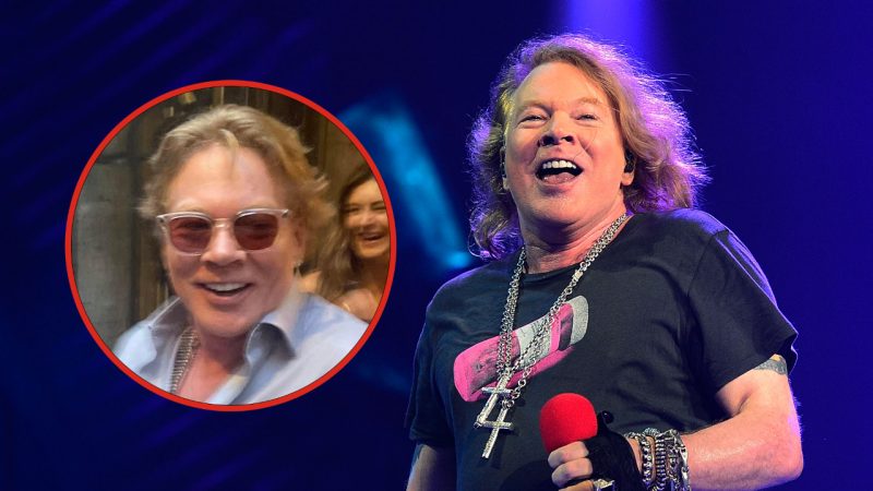 Watch: Axl Rose's wholesome reaction to fan who named her son after him