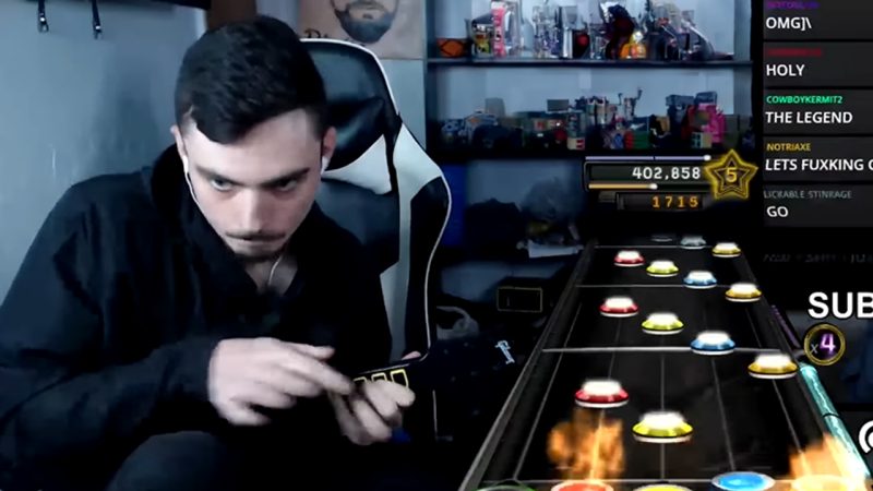 Bloke sets Guitar Hero 2 World Record by nailing Lynyrd Skynyrd's ‘Free Bird’ on 300% speed 
