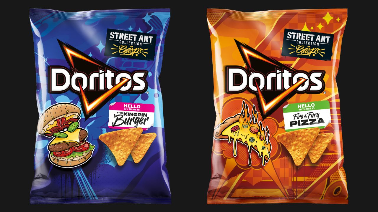 Doritos introduce two new classic flavours and teamed up with a Kiwi artist to bring them to NZ