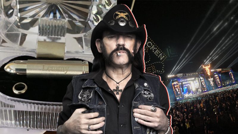 Lemmy's ashes were put in bullets and being spread at his favourite festivals around the world