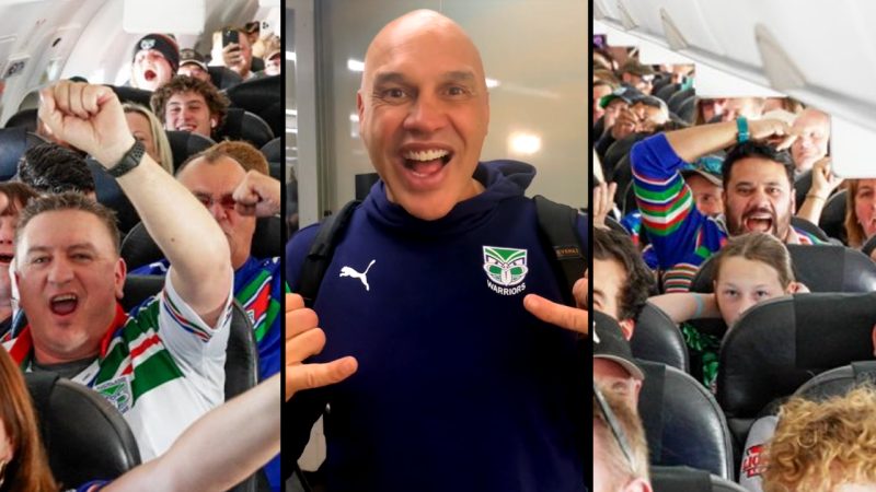Air NZ flew me and 170 Warriors fans on the 'Wahs Express' flight and here's what I learnt