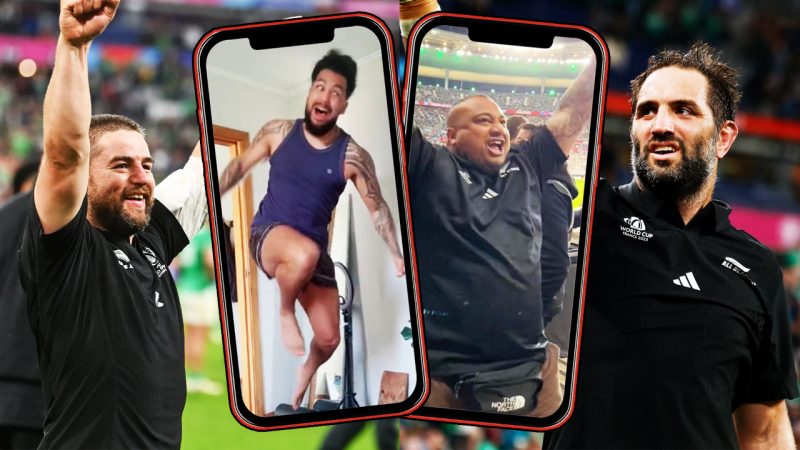  ‘SAMMY!’: Kiwis' intense reactions to nerve-wracking All Blacks RWC win vs Ireland go viral