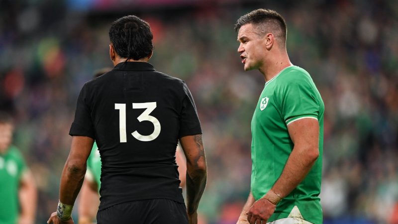 Irish media reckon Rieko Ioane's 'classless' move started his post-game beef with Johnny Sexton
