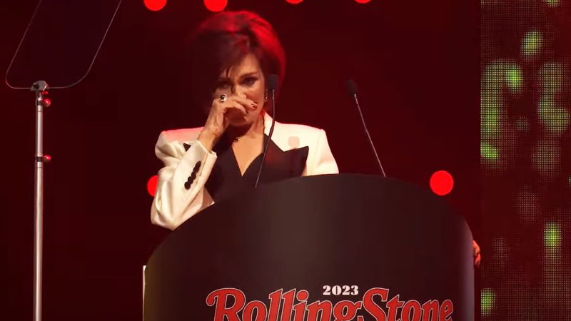 'Never had a dud album': Sharon Osbourne tears up accepting Rolling Stone Icon Award for Ozzy