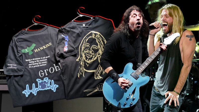Wellington Foo Fighters fan on mission to deliver handmade Taylor Hawkins tribute tees to band