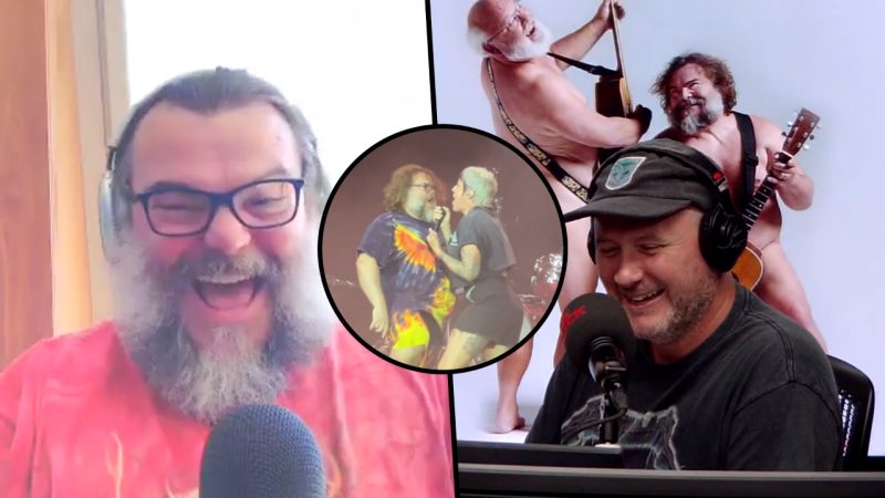 Jack Black didn’t know the lyrics to AC/DC’s ‘Big Balls’ before performing it in Auckland