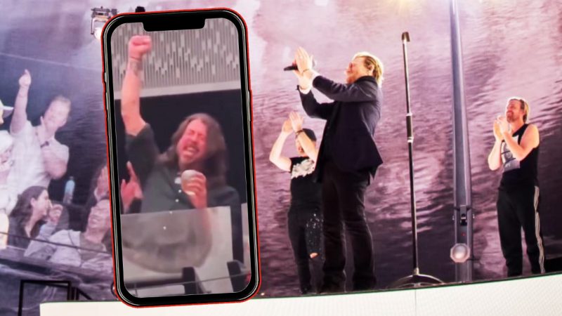 WATCH: Dave Grohl’s glorious dance moves at U2’s final Las Vegas Sphere concert go viral 