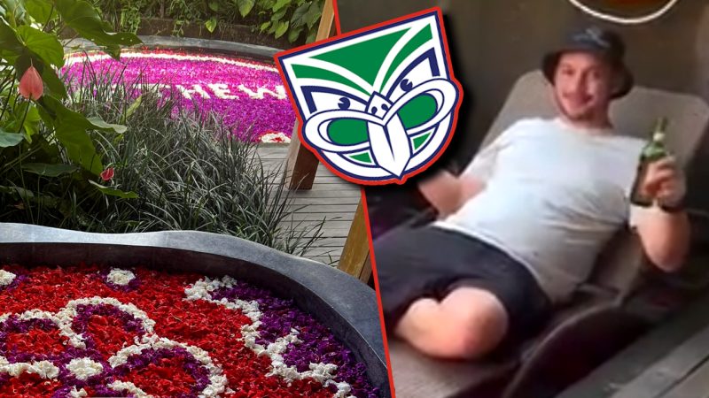 'She's a keeper': Girlfriend shocks her fella with epic NZ Warriors-themed surprise in Bali