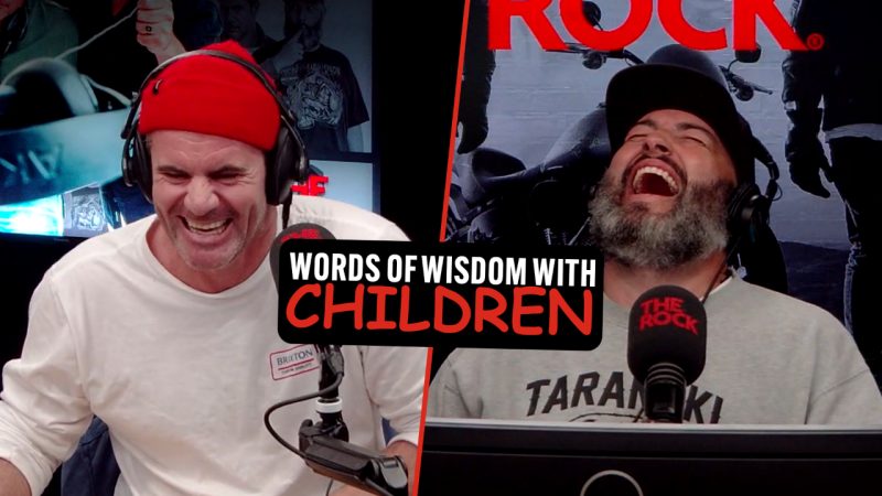 Jay and Dunc crack up at these priceless 'words of wisdom' from children