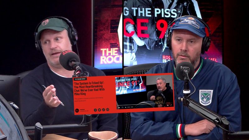 Rog, Bryce and Mulls take aim at 'pathetic' NZ news for ignoring Mike King's mental health plea